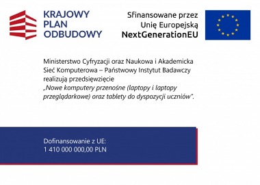 Realizacja dostaw komputerów przenośnych dla szkół – C15G KPO
